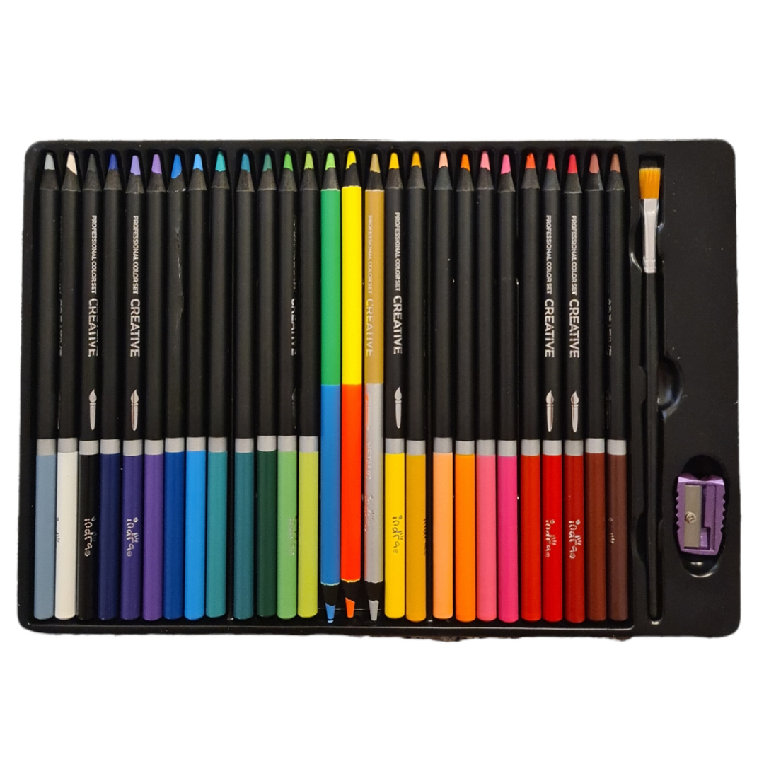 24 colores acuareleables