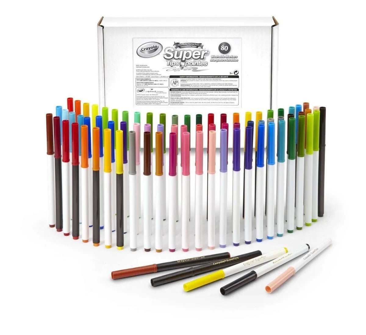 80 Marcadores Super Tips Crayola