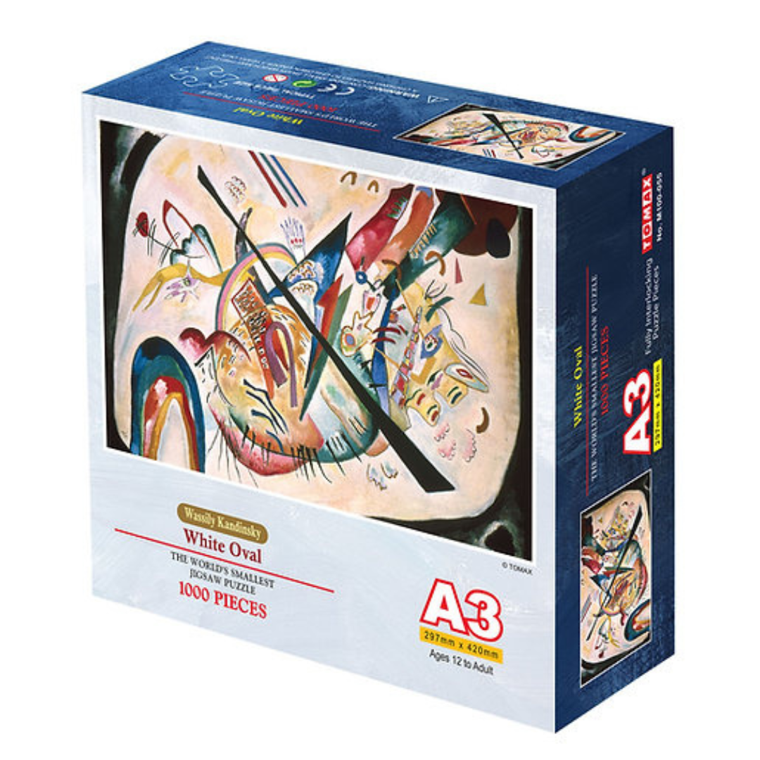 Mini Rompecabezas White Oval - 1000 piezas