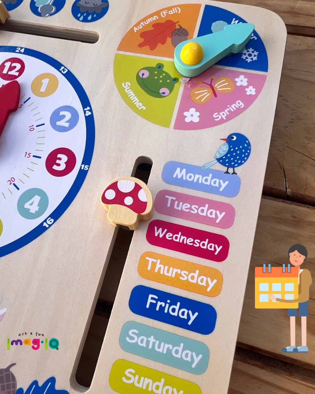 MI CALENDARIO DIDACTICO - TOOKY TOY