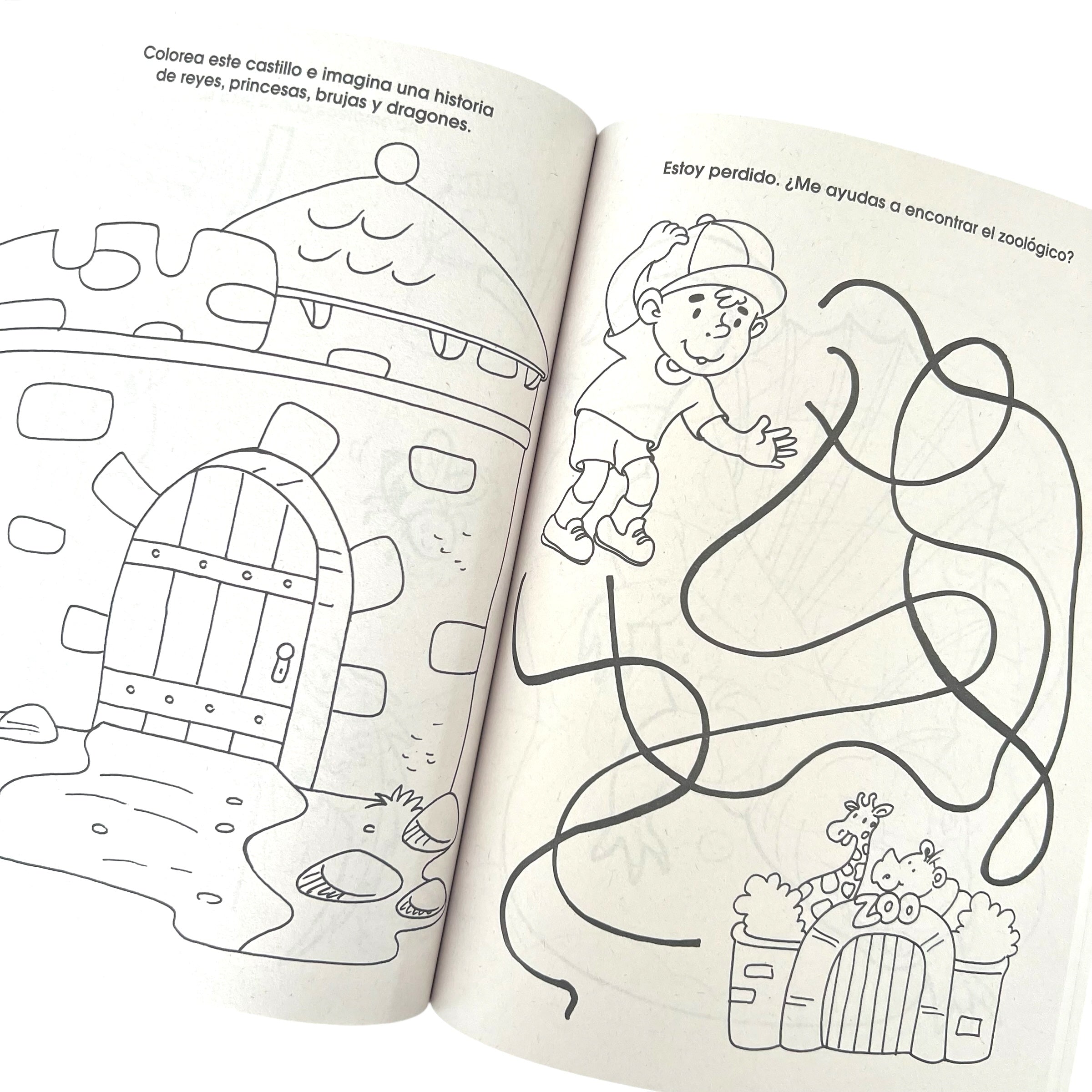 Libro para colorear jumbo 224 páginas