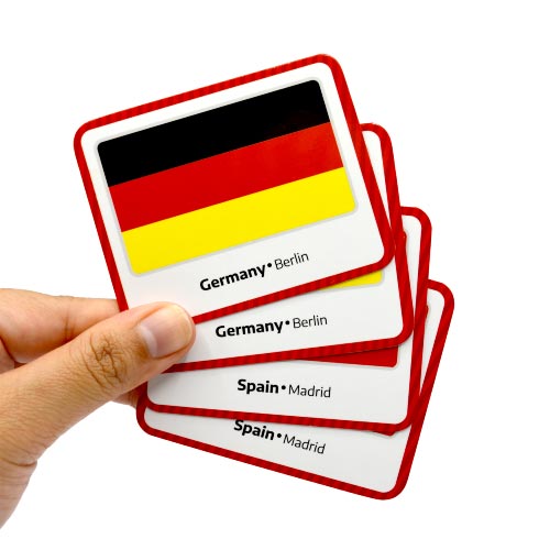 Flags of Europe - Juego de memoria en inglés
