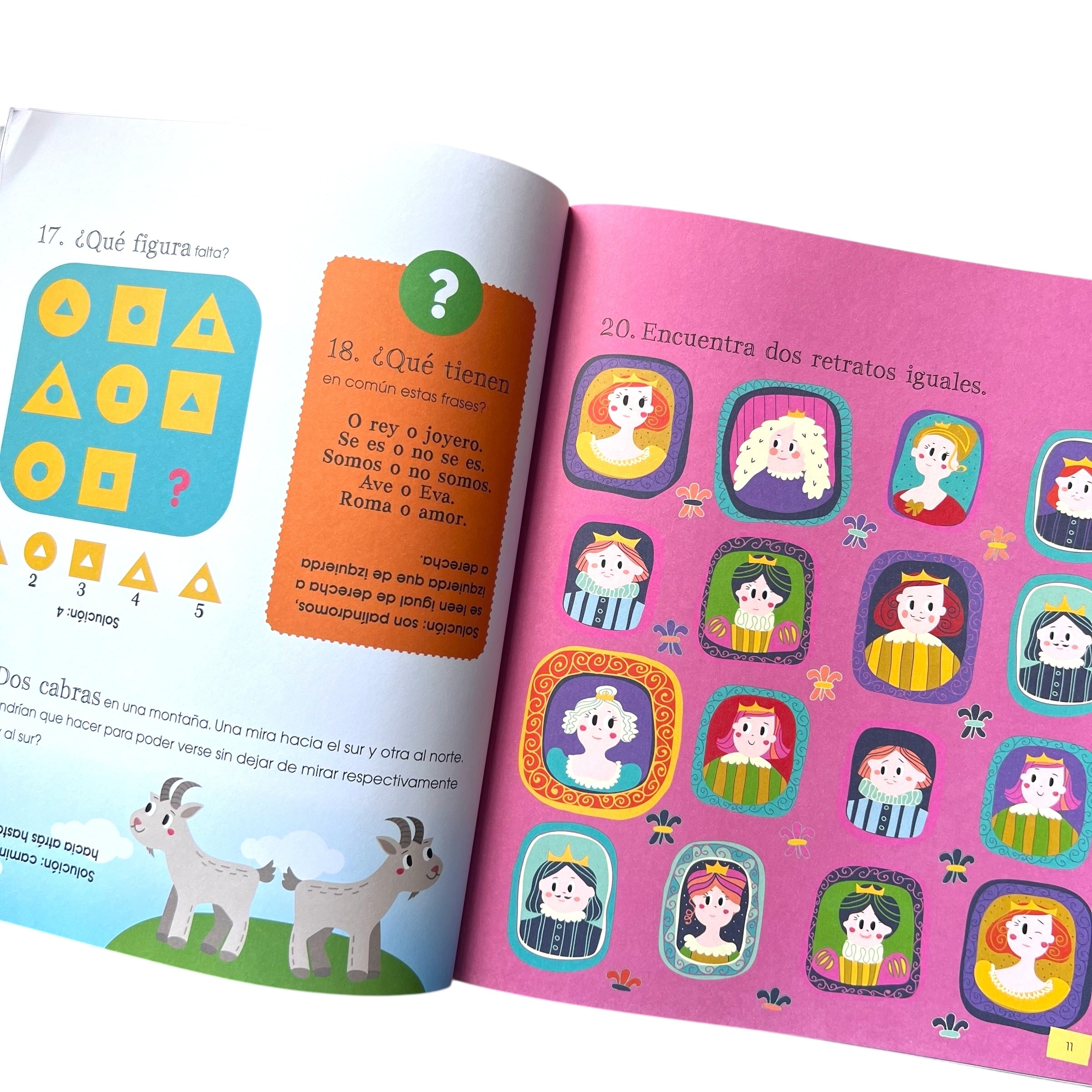 Libro 101 Juegos de Lógica y observación