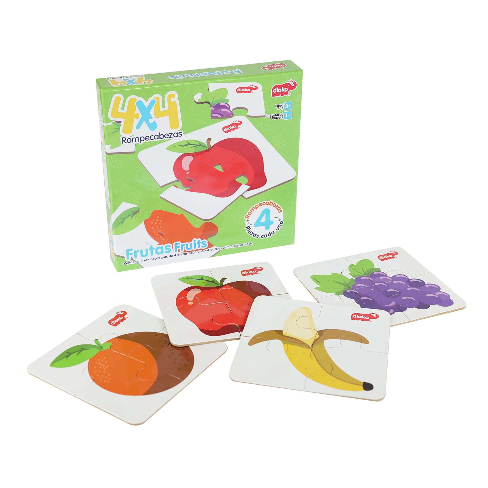 Rompecabezas 4x4 Frutas