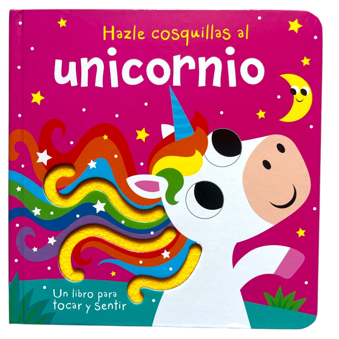 Hazle Cosquillas al Unicornio - Cuento para bebés con Textura