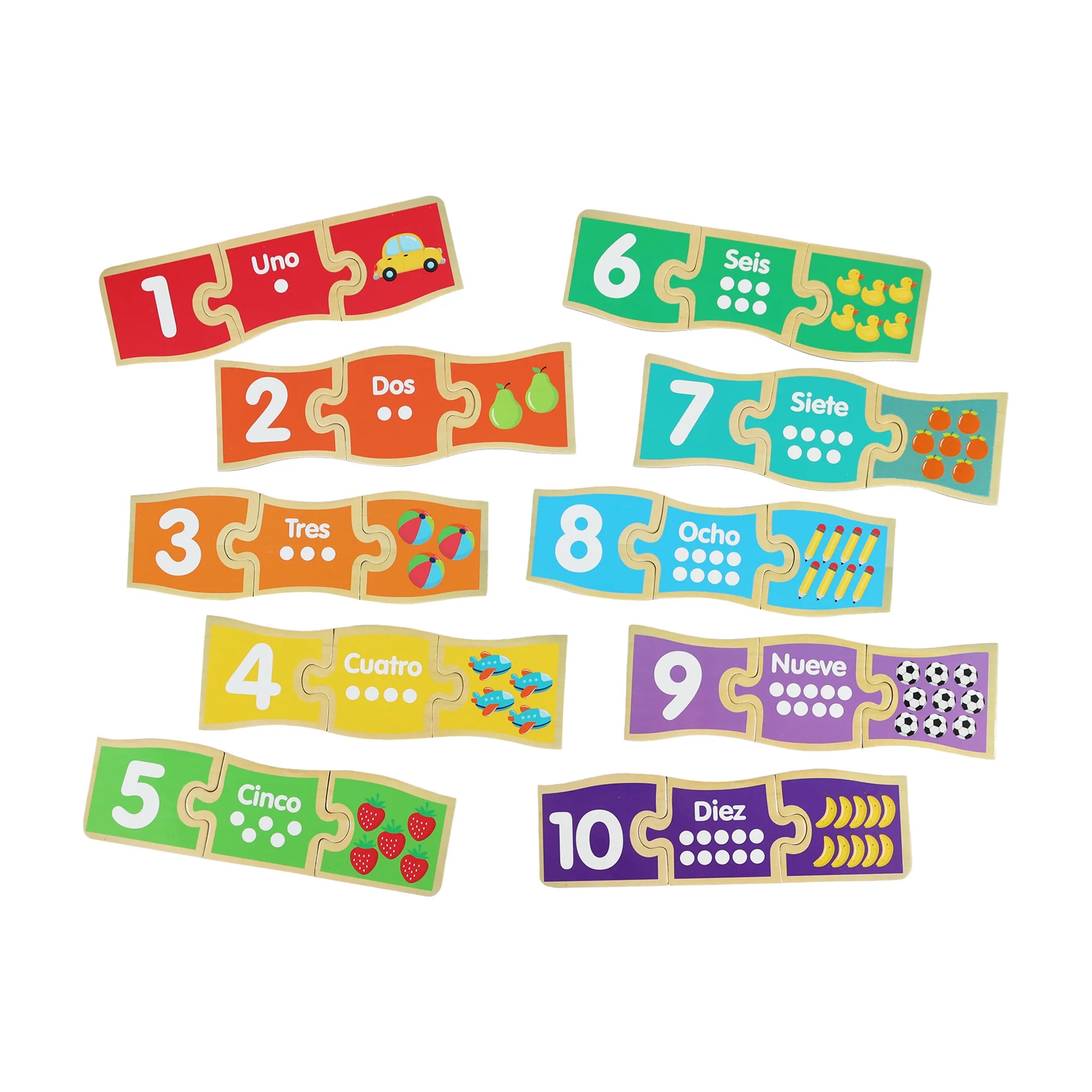 Cuenta y Arma Los Números