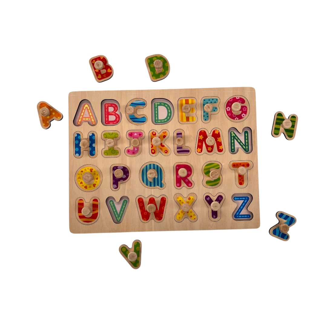 ROMPECABEZAS DE PIJAS ABECEDARIO - TOOKY TOY