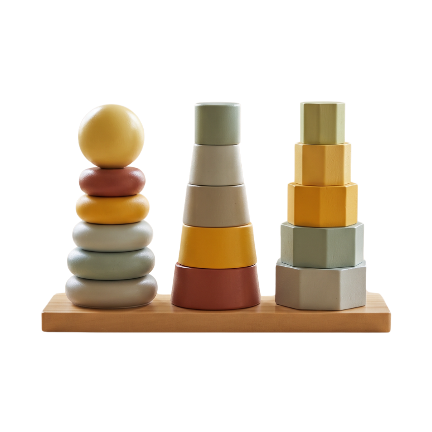 APILADORA GEOMÉTRICA - SHAPE TOWER TOOKY TOY