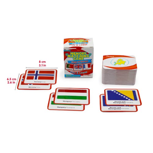 Flags of Europe - Juego de memoria en inglés