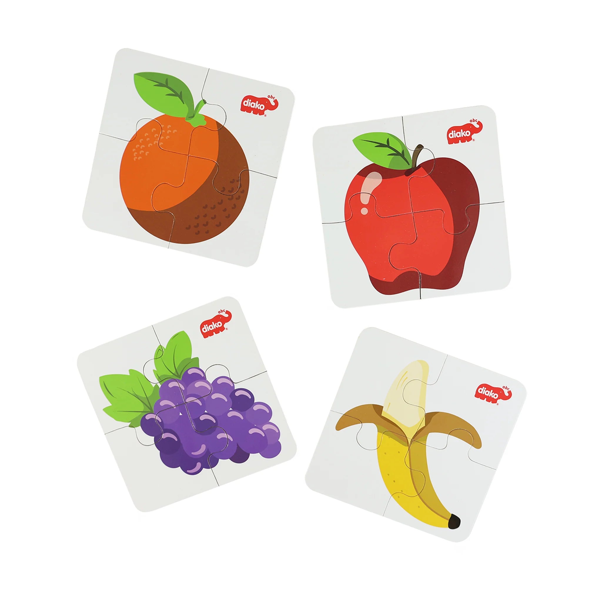 Rompecabezas 4x4 Frutas