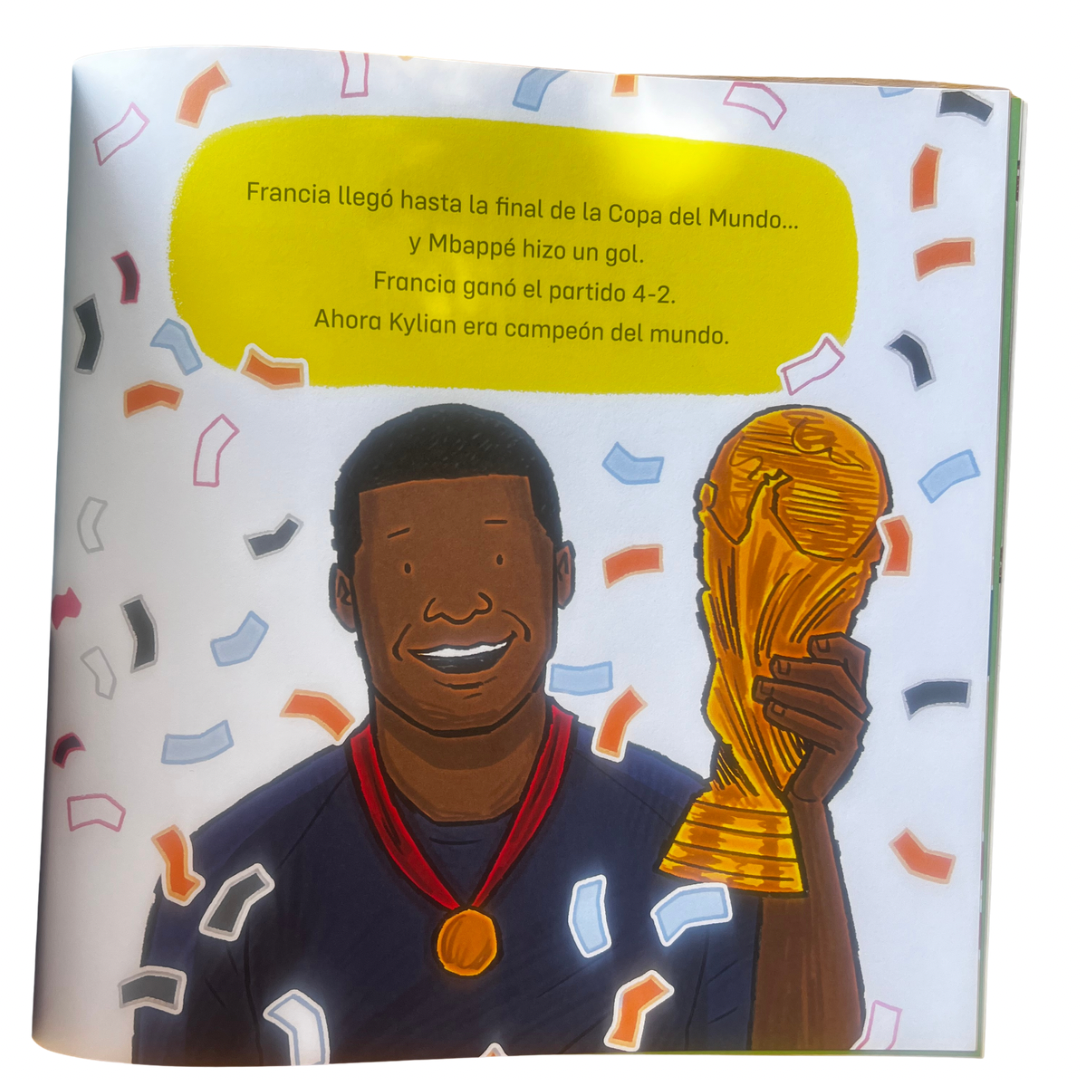 Estrellas del fútbol - Mbappé