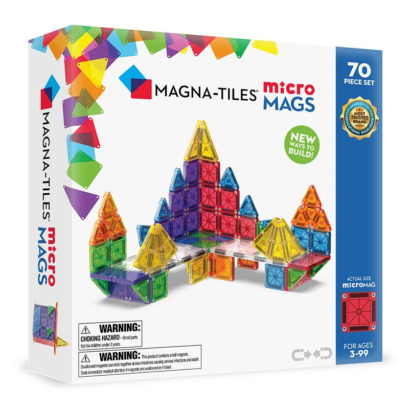 MAGNA-TILES microMags Combo Set 70 Pzas