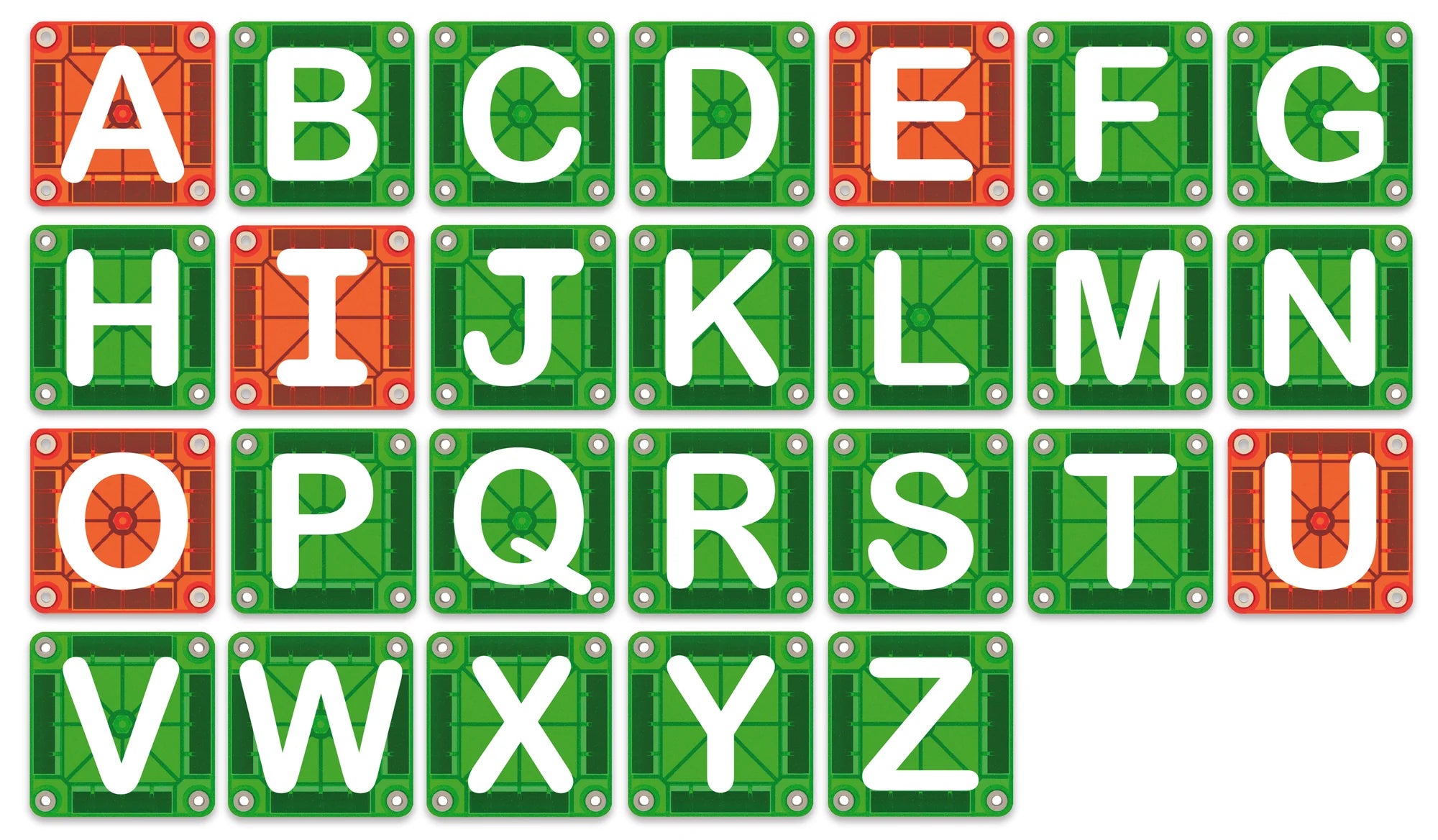 Magna-Tiles microMAGS – Aprende las Letras