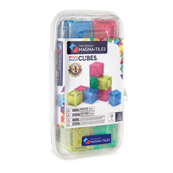 MAGNA-TILES microMAGS Cubes Set 9 Pzas