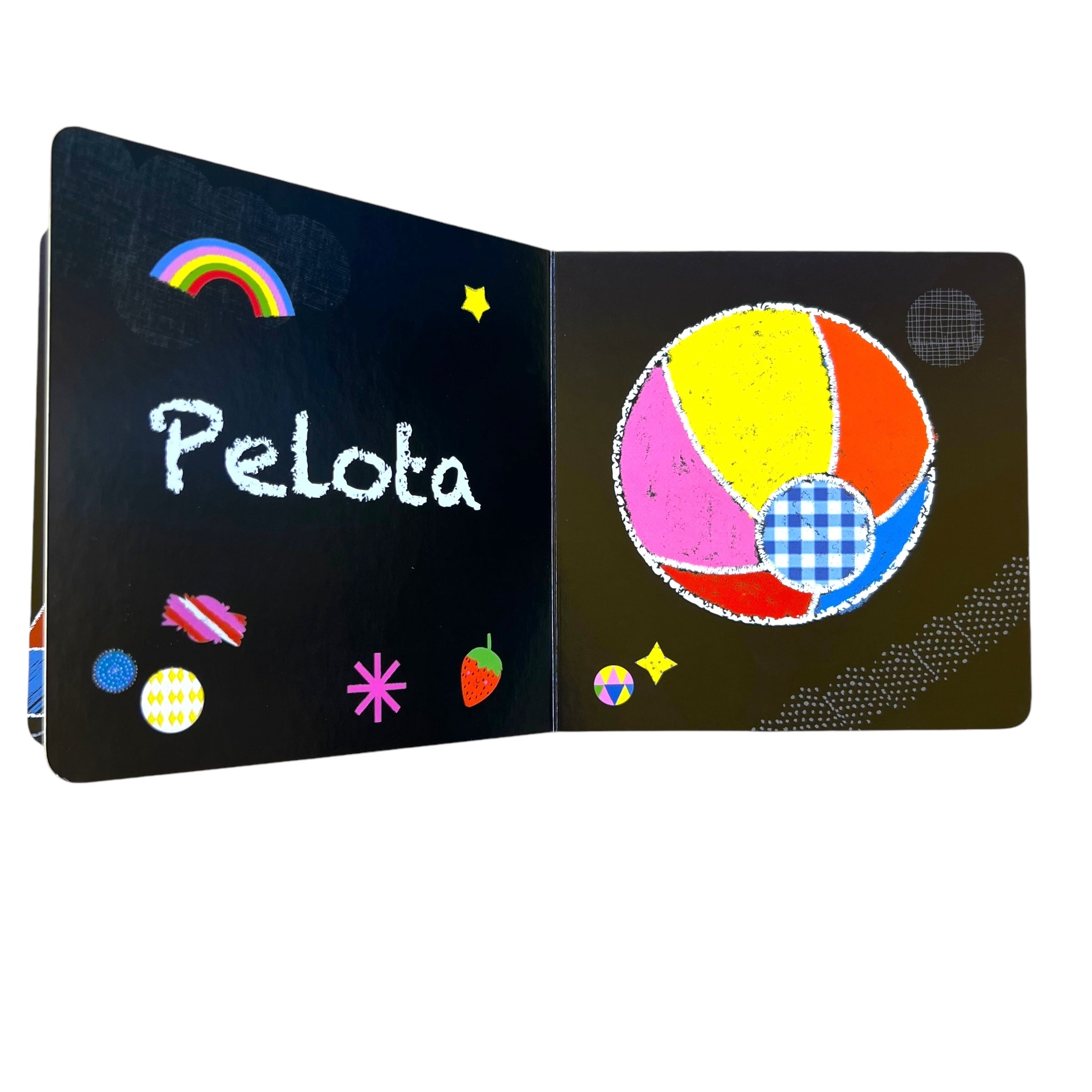 Libro El Mundo a mi Alrededor -  Primeras palabras en pizarra