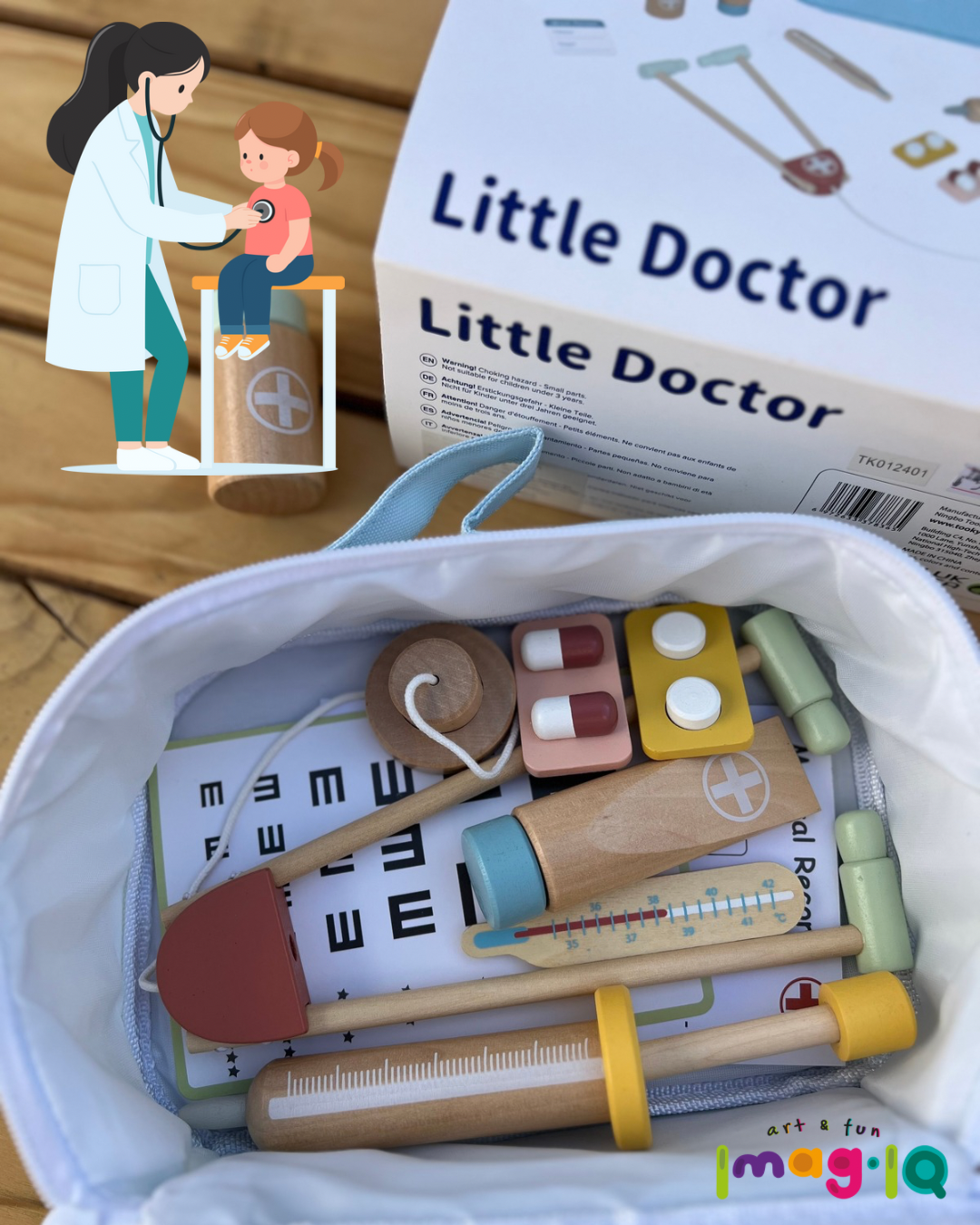 MALETÍN DE PEQUEÑO DOCTOR  TOOKY TOY