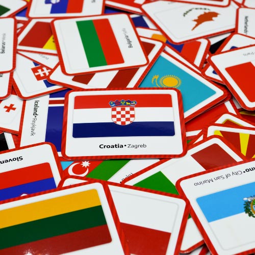 Flags of Europe - Juego de memoria en inglés