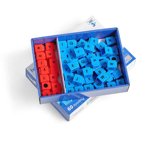 Cubos conectables de Abecedario - Reading Rods® Alphabet & CVC Words