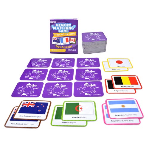 Flags of the world - Juego de memoria