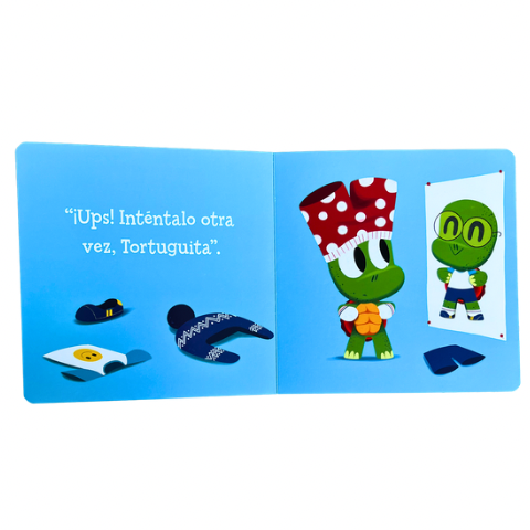 Cuento - Pequeña tortuga se viste