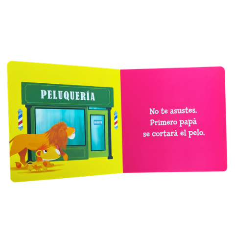 Cuento - Corte de pelo para pequeño león