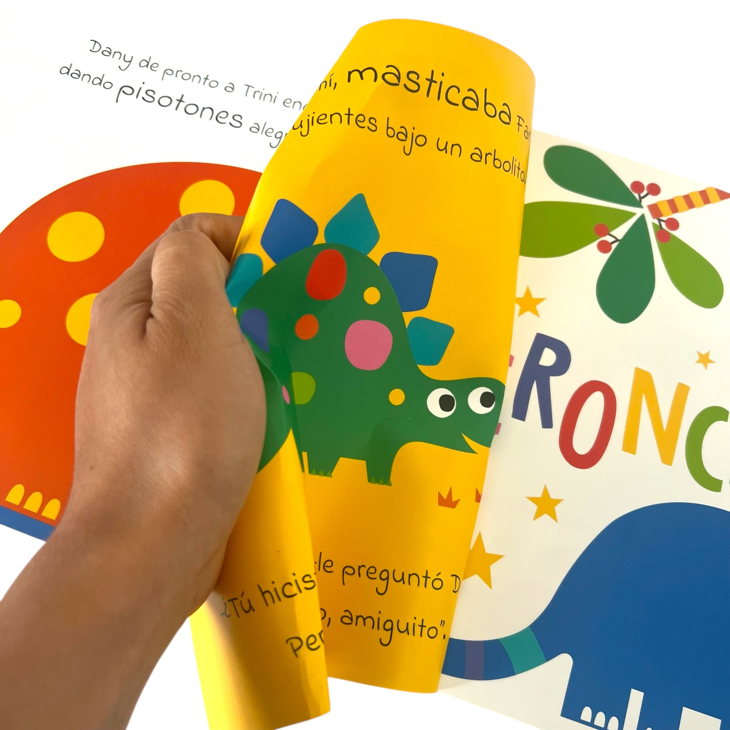 Libros que no se rompen - El día ruidoso del pequeño dinosaurio