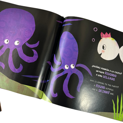 Cuento - El pequeño pez blanco organiza una fiesta