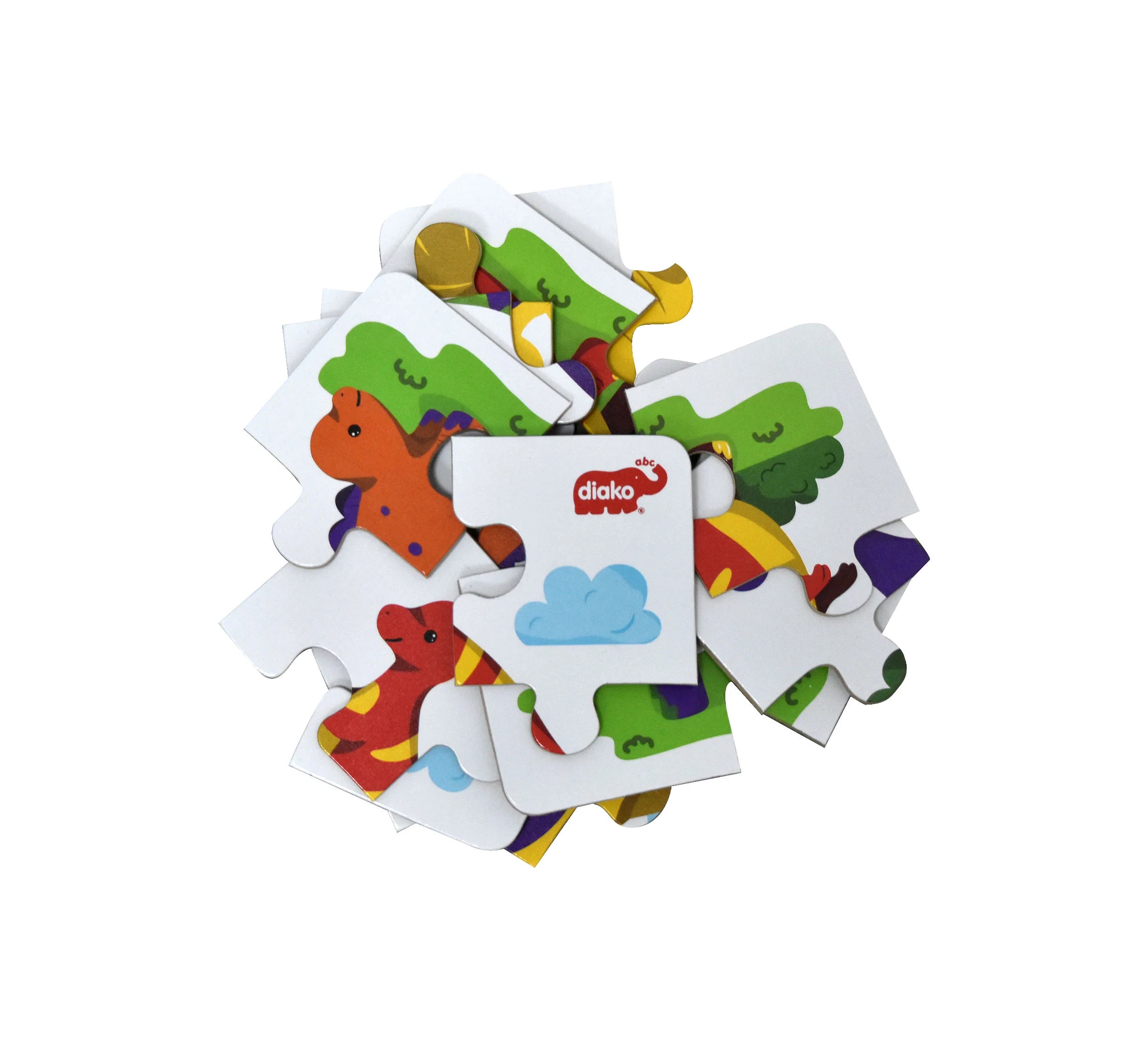 Rompecabezas 4x4 Dinosaurios