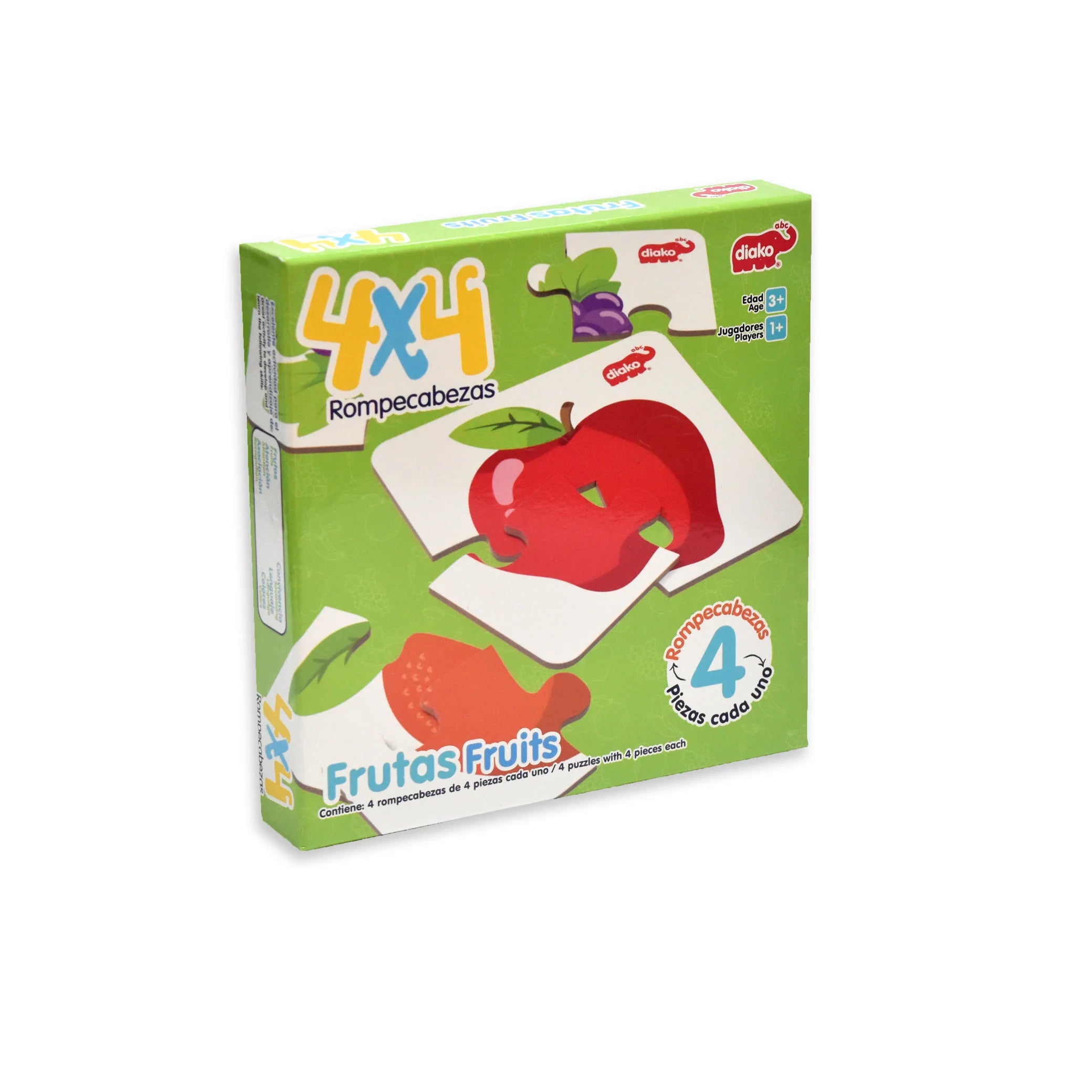 Rompecabezas 4x4 Frutas