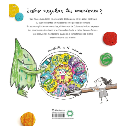 Mandalas para colorear - El Monstruo de colores