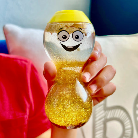 Expresa tus emociones- Botellas sensoriales - Feliz, enojado, asustado y triste