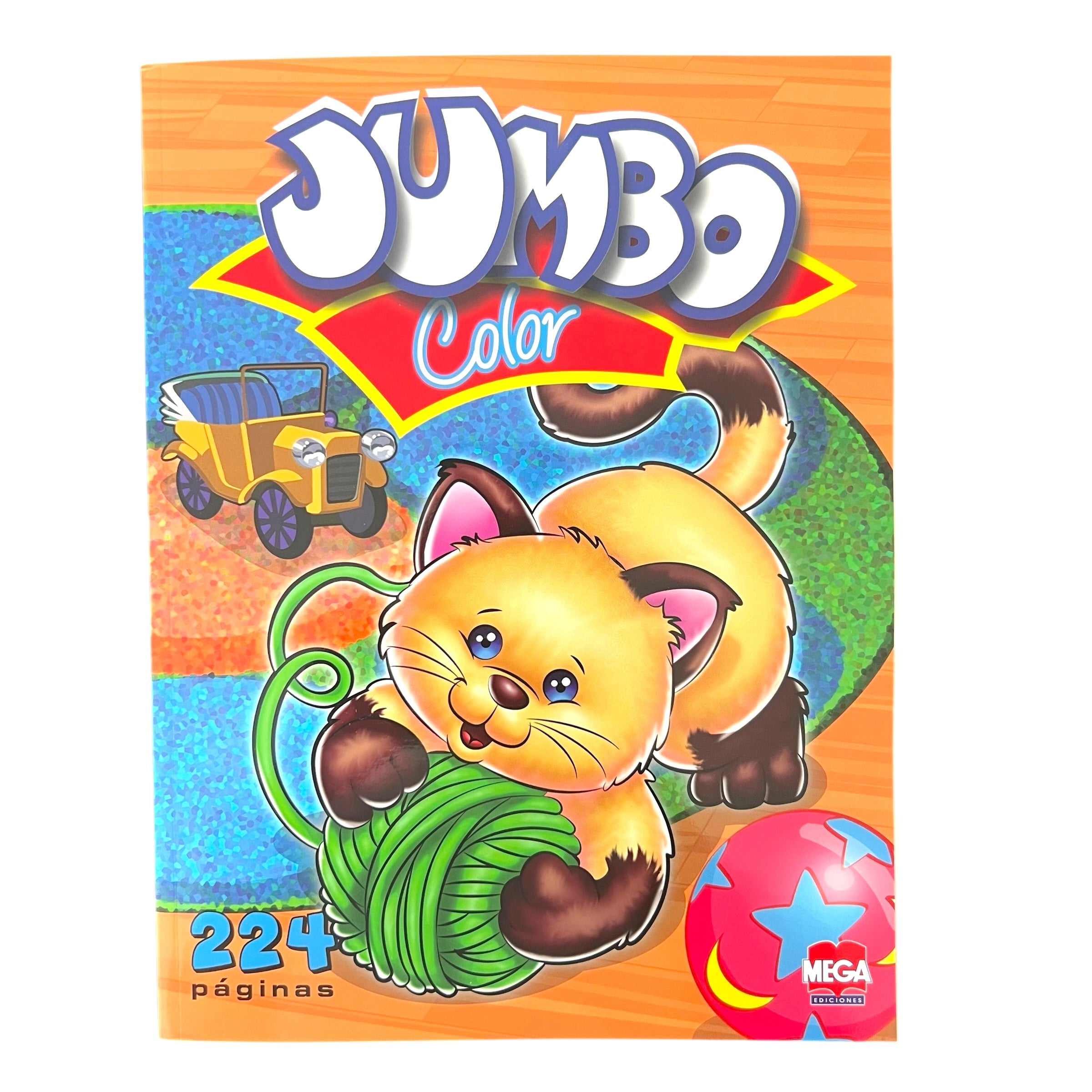 Libro para colorear jumbo 224 páginas