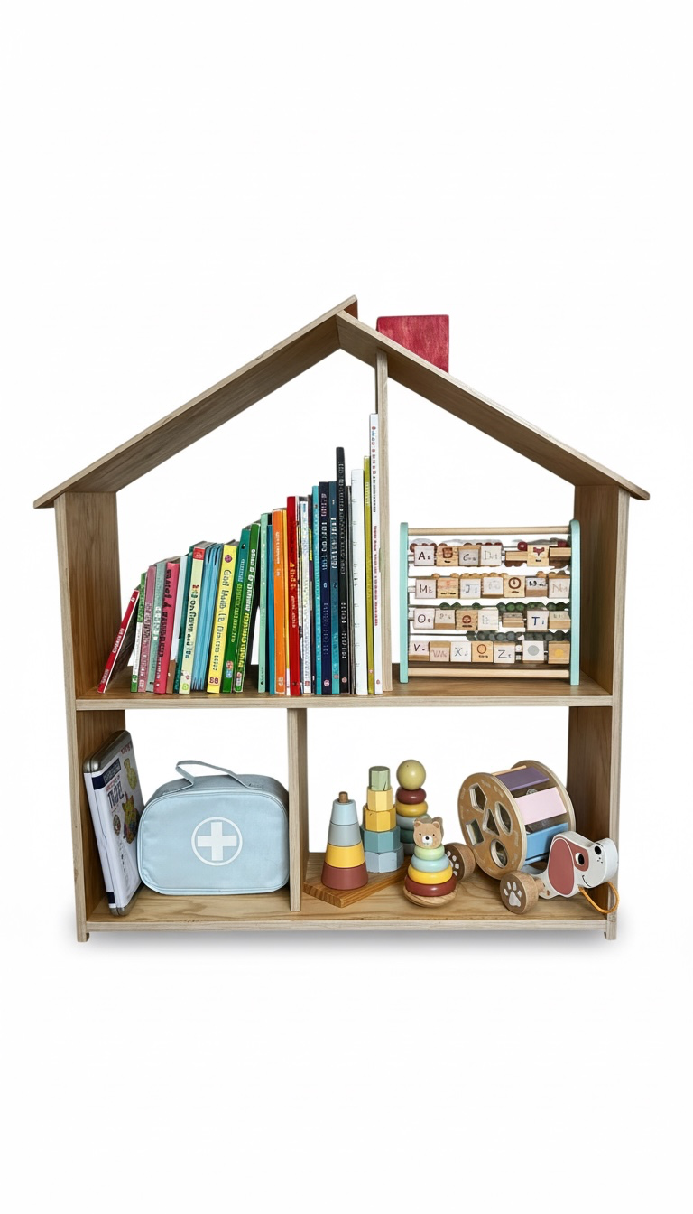 Juguetero Casita de Libros