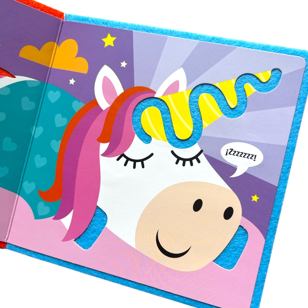 Hazle Cosquillas al Unicornio - Cuento para bebés con Textura