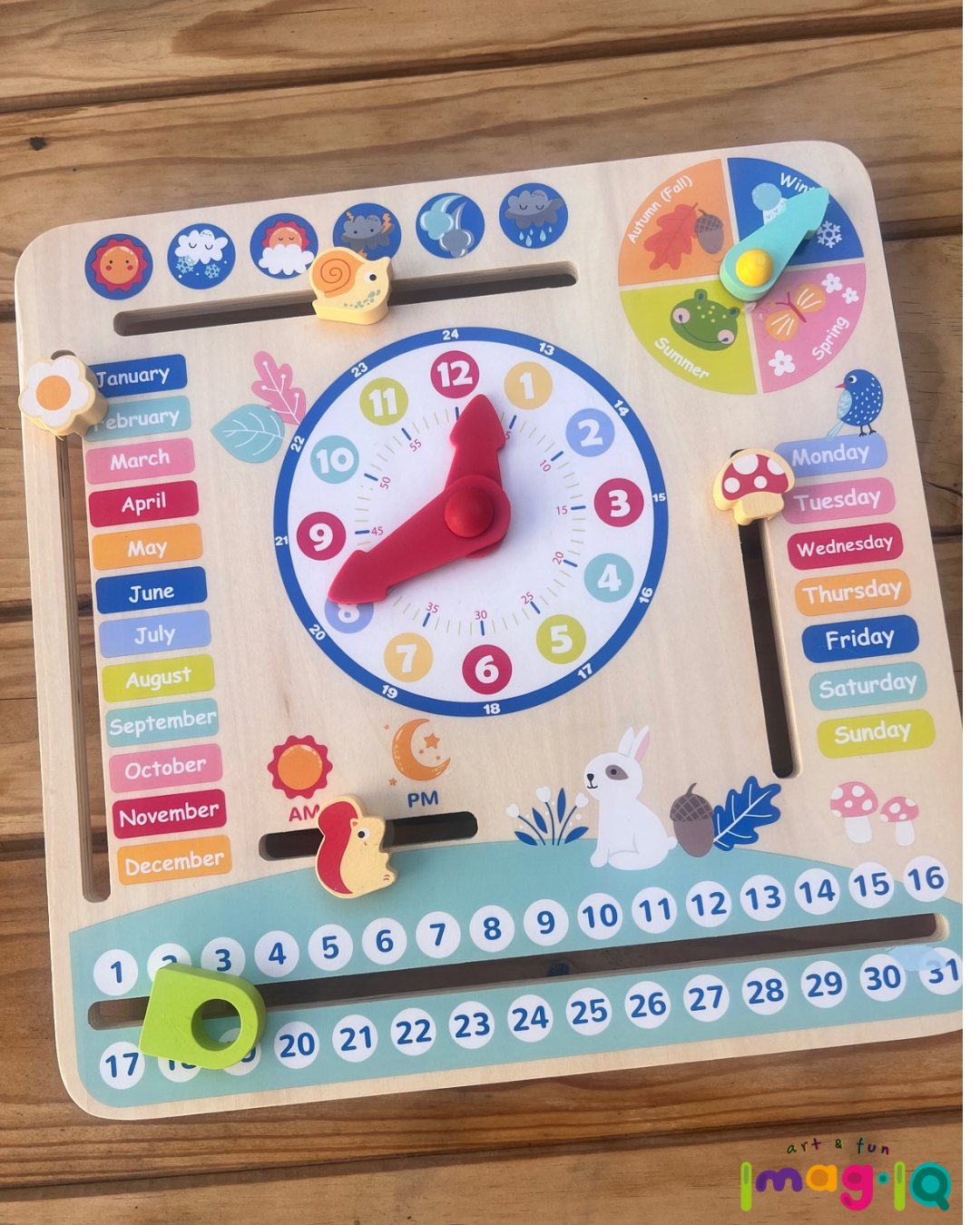 MI CALENDARIO DIDACTICO - TOOKY TOY