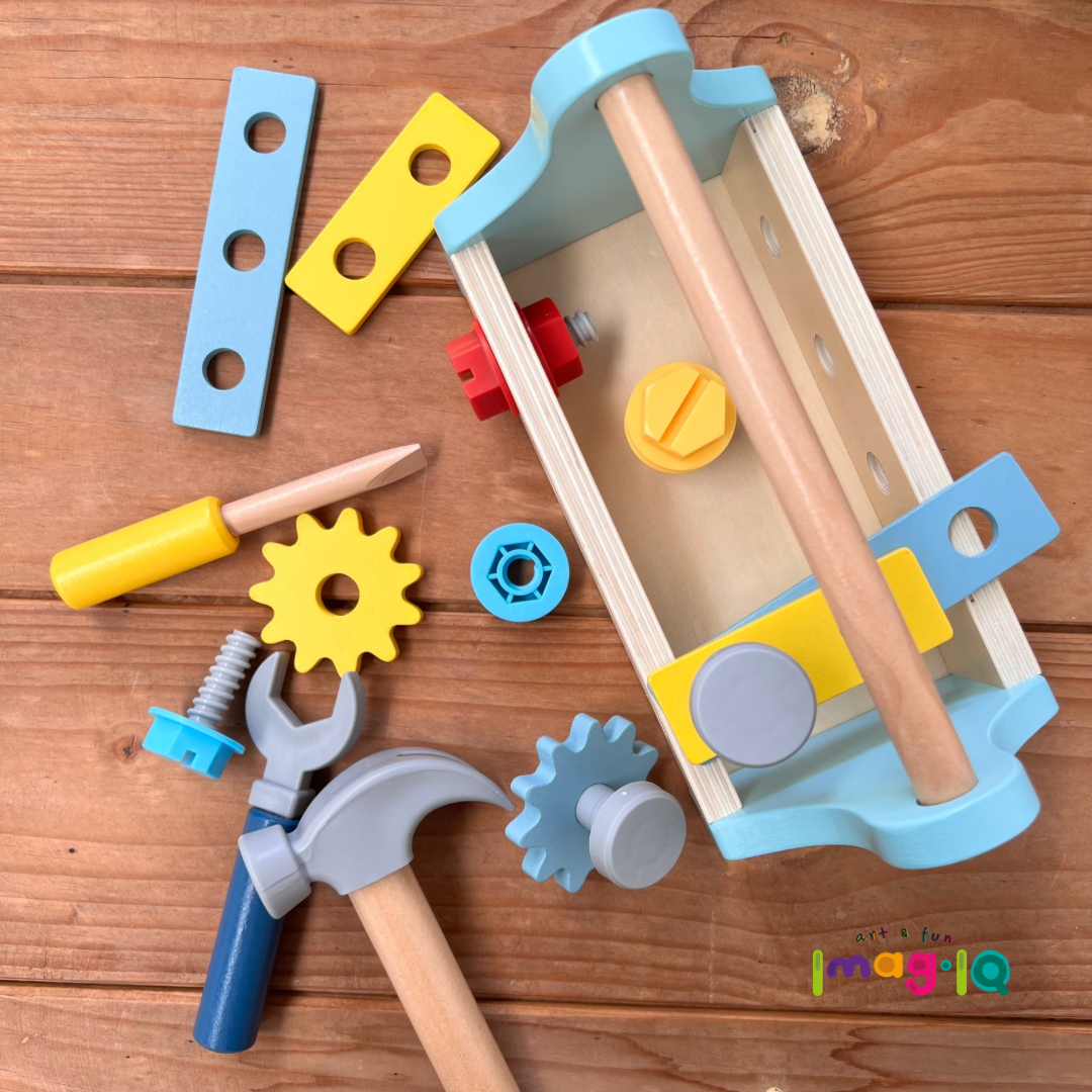 Set Herramientas de Construcción - Take Along Tool Box - Tooky Toy