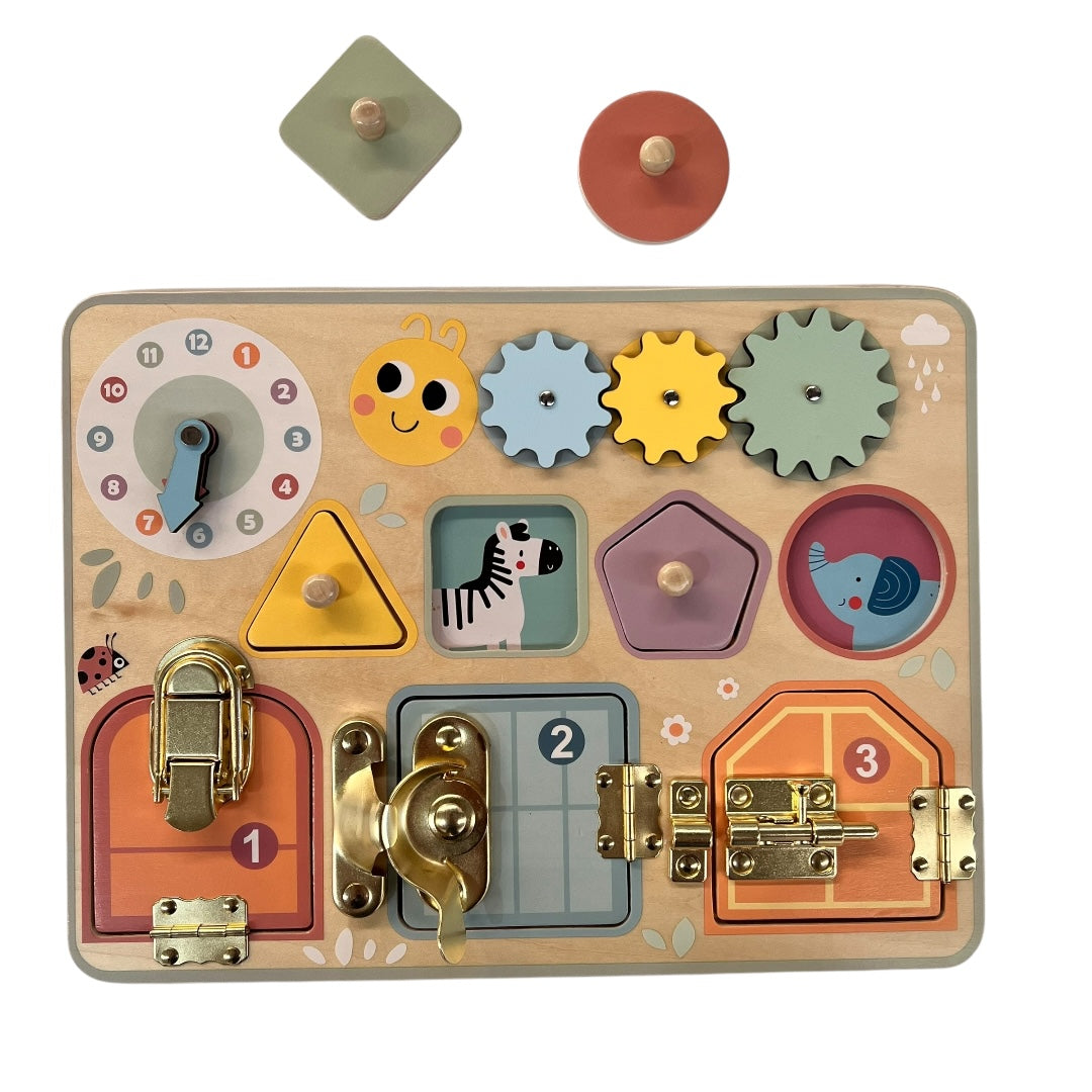 TABLERO OCUPACIONAL - BUSY BOARD TOOKY TOY