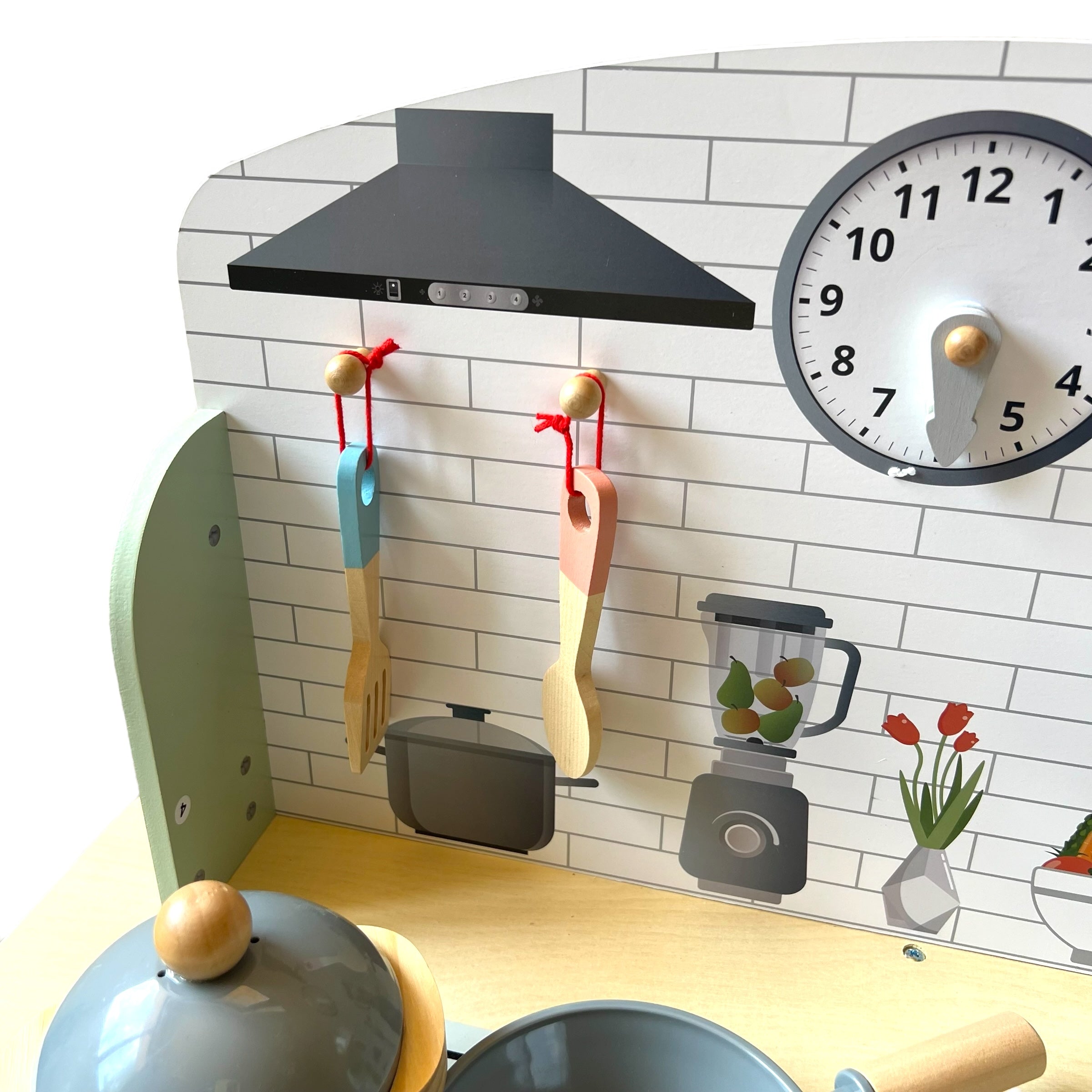 COCINA CONTEMPORANEA VERDE - TOOKY TOY