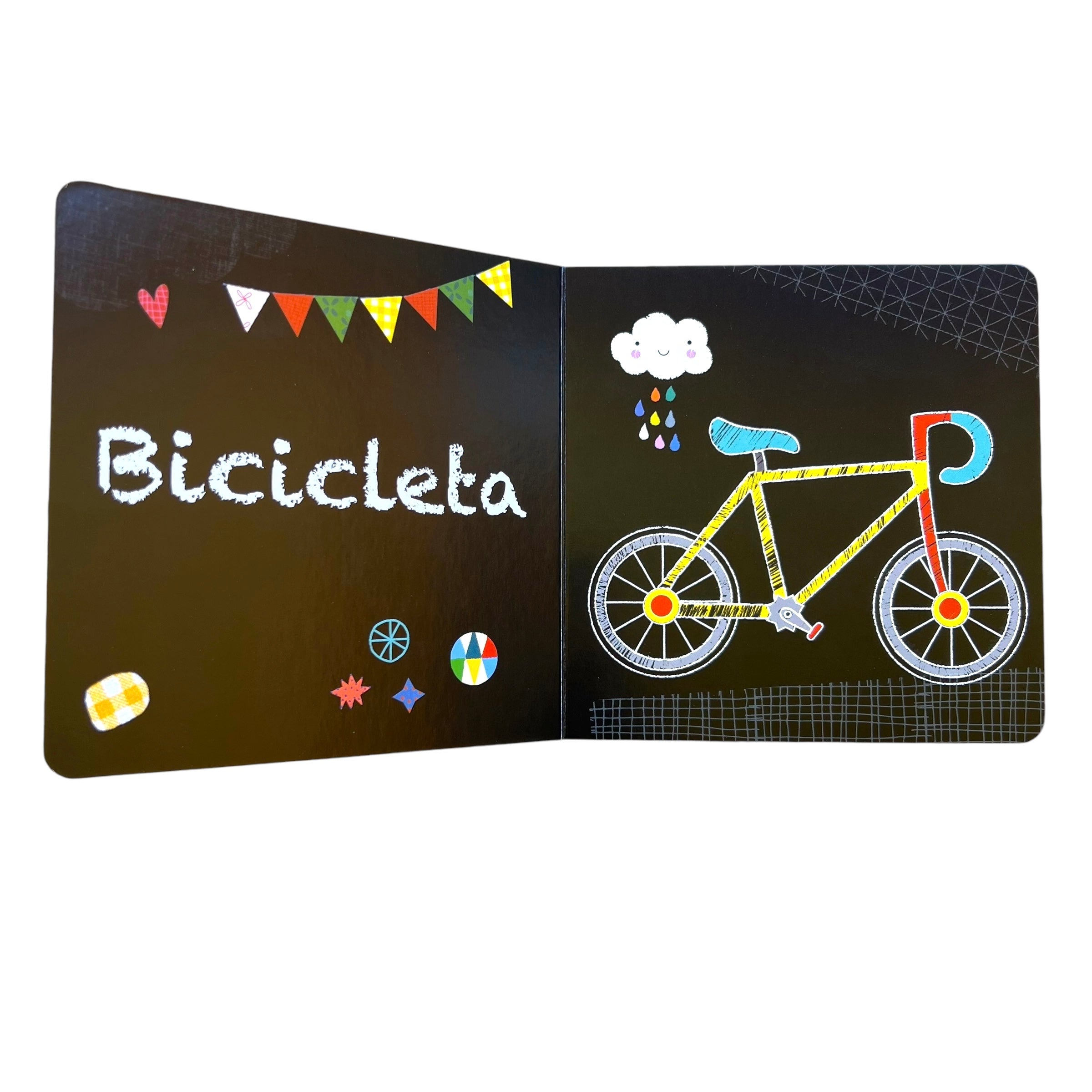 Libro El Mundo a mi Alrededor -  Primeras palabras en pizarra