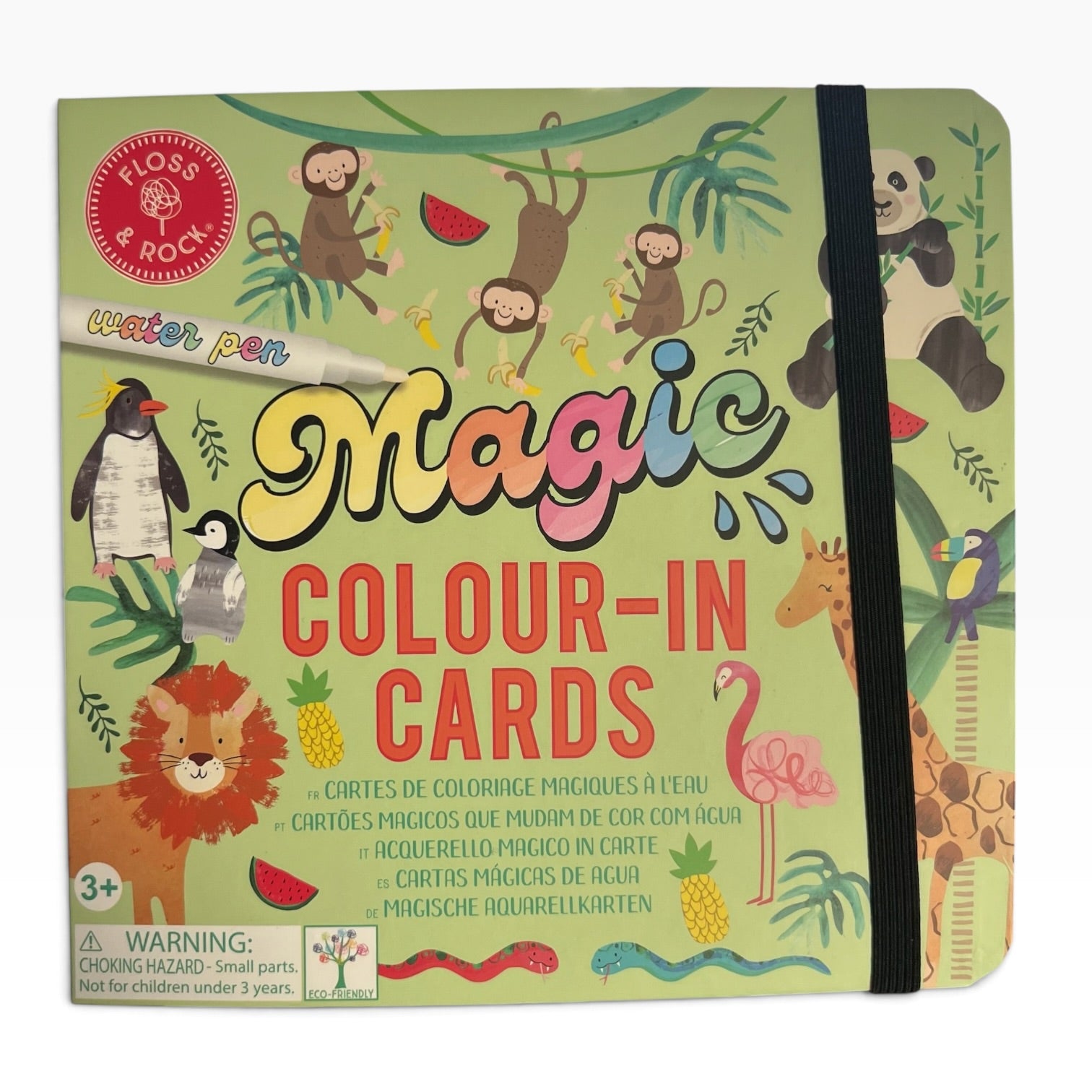 Tarjetas mágicas reutilizables Jungla