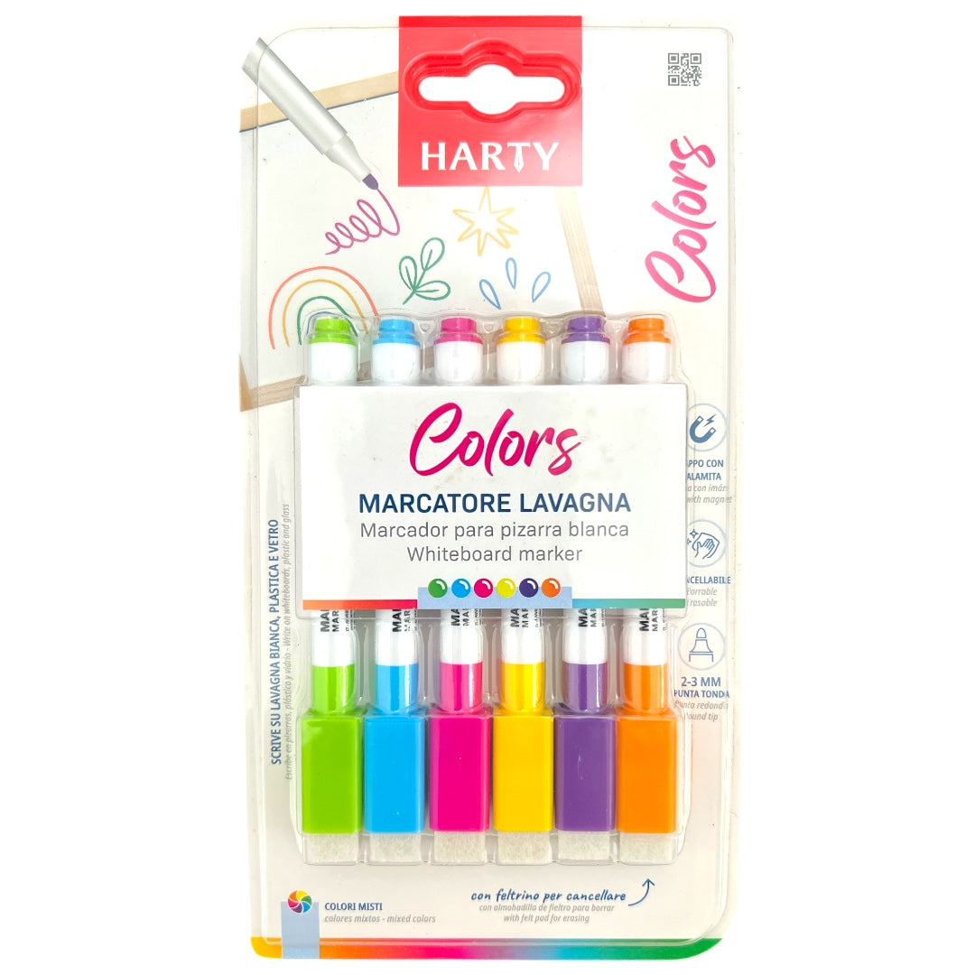 Plumones para pizarron blanco Colores Pastel