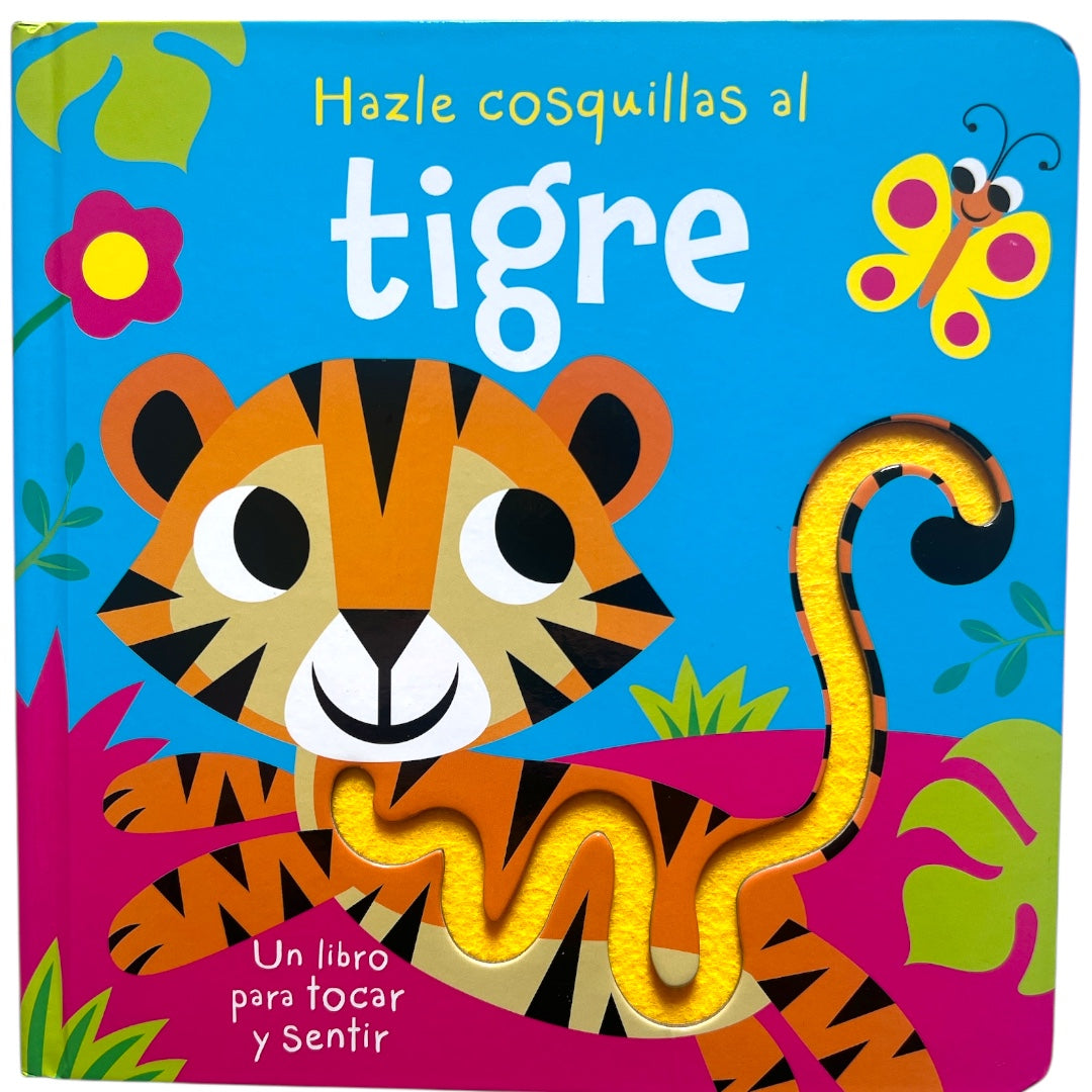 Hazle Cosquillas al Tigre - Cuento para bebés con Textura