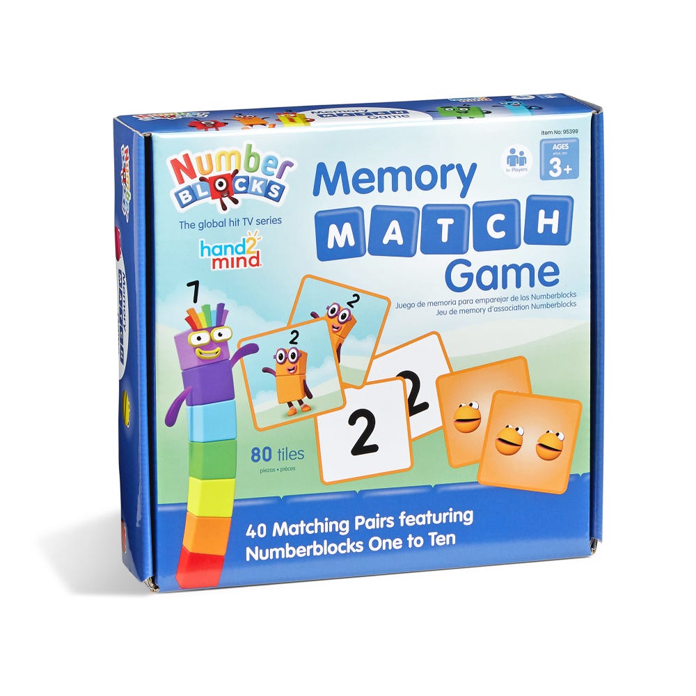 Juego de Memoria Numberblocks