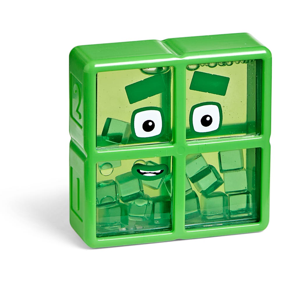 Botellas sensoriales - Numberblocks