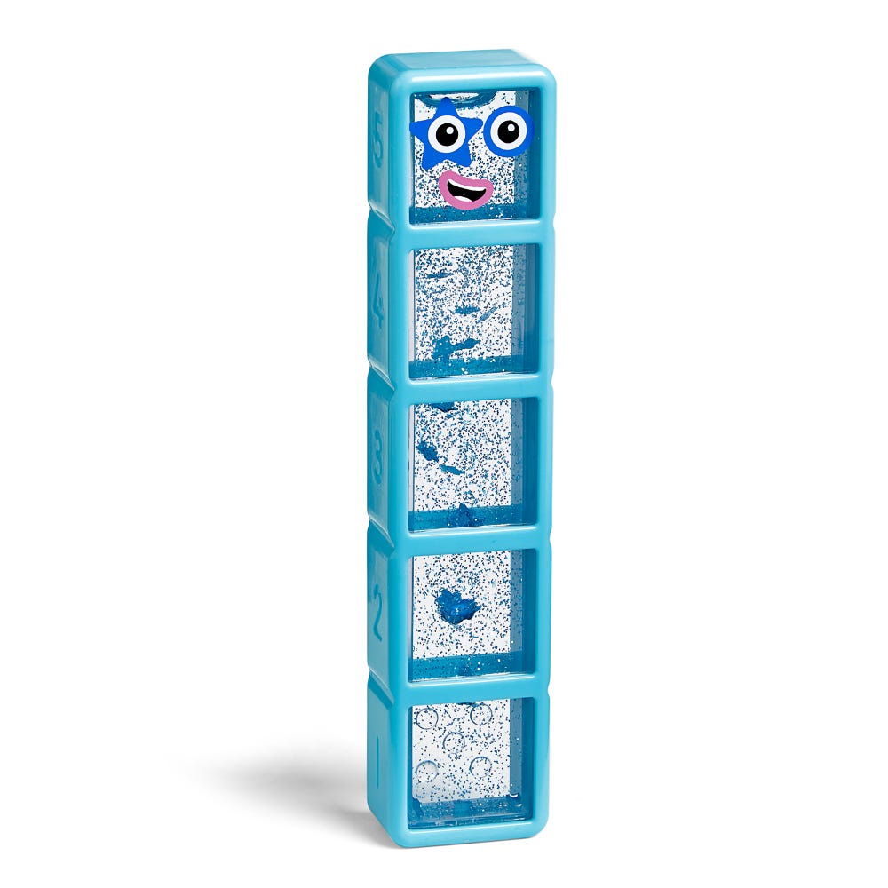 Botellas sensoriales - Numberblocks