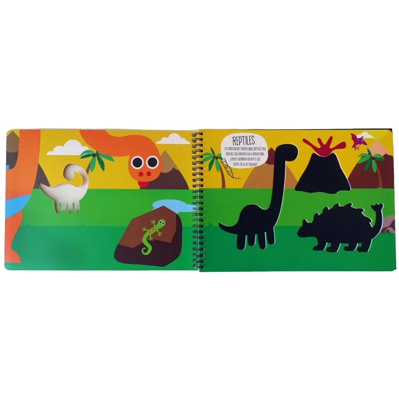 Mi libro de stencil Dinosaurios