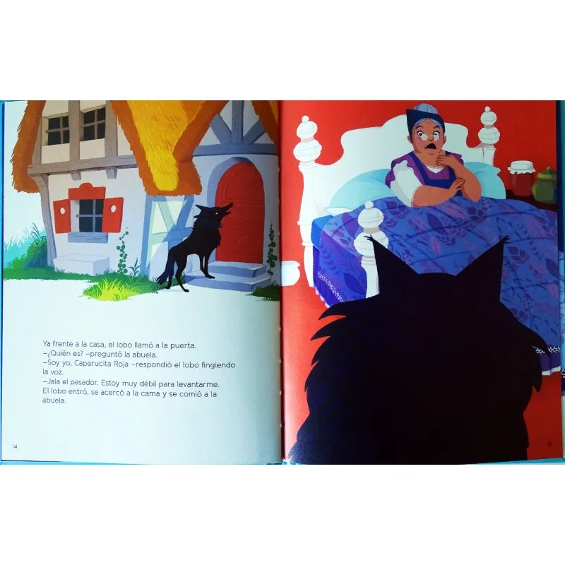 Cuento Pequeños clásicos Caperucita Roja
