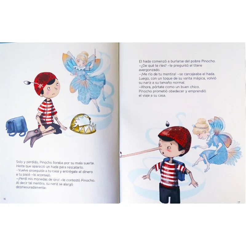 Cuento Pequeños clásicos Pinocho