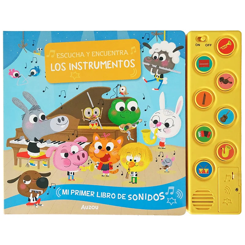 Escucha y encuentra, los instrumentos