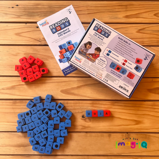 Cubos conectables de Abecedario - Reading Rods® Alphabet & CVC Words ...